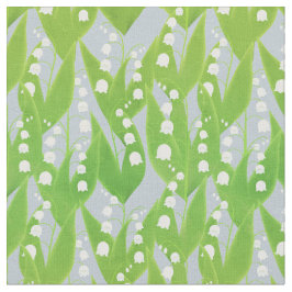 Lily of the Valley Floral Pattern Stoff