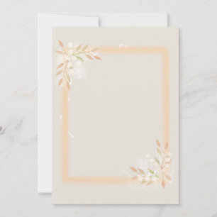 Lily of the Valley Gerahmt Paper