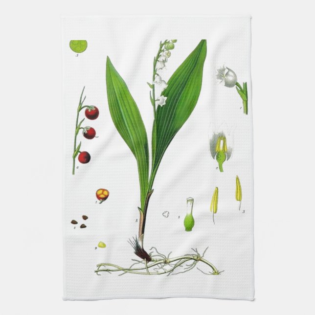 Lily of the Valley Handtuch (Vertikal)