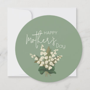 Lily of the Valley Happy Mother Day Feiertagskarte