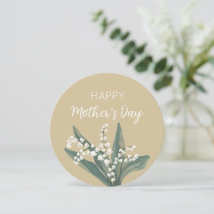 Lily of the Valley Happy Mother Day Feiertagskarte