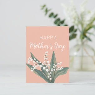 Lily of the Valley Happy Mother Day Feiertagspostkarte