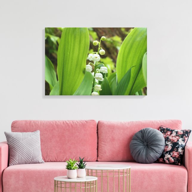 Lily of the Valley Leinwanddruck (Insitu (Wohnzimmer))