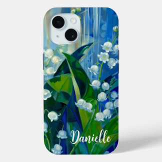 Lily of the Valley May Birth Blume iPhone Case