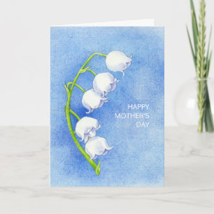 Lily of the Valley Mother's Day Card Karte