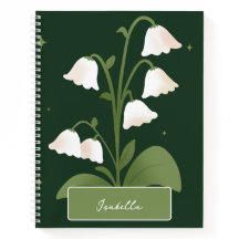 Lily of the Valley Personalisiert Spiral Notebook