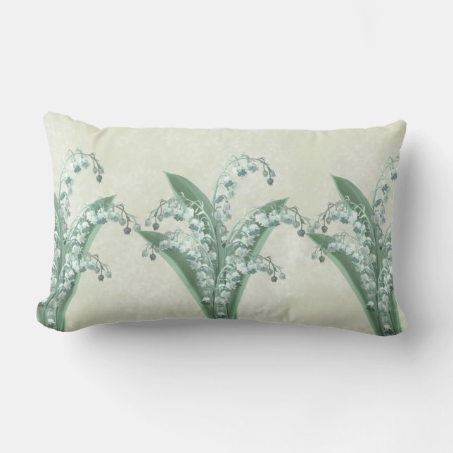 Lily of the Valley Pillow Lendenkissen (Vorderseite)