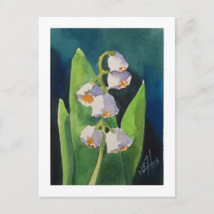 Lily of the Valley Postcard Postkarte