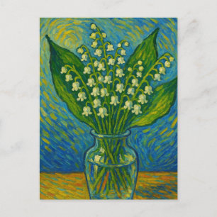 Lily of the Valley Postcard Postkarte