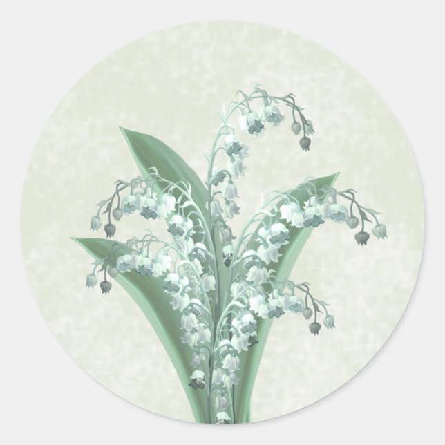 Lily of the Valley Stickers (Vorderseite)