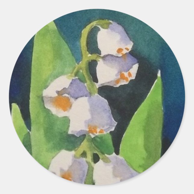 Lily of the Valley Stickers (Vorderseite)