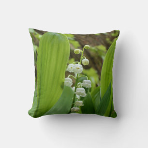 Lily of the Valley Throw Cushion Kissen