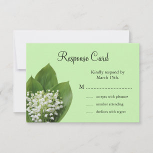 Lily of the Valley UAWG RSVP Karte