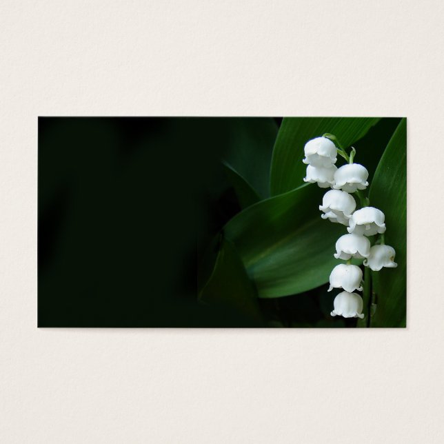 Lily of the Valley Visitenkarte (Vorderseite)