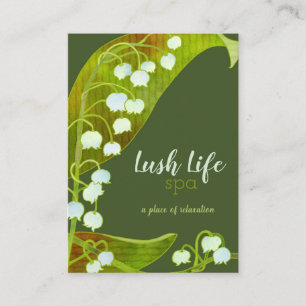 Lily of the Valley Wellness-Center Salon Visitenkarte