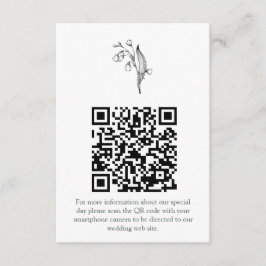 Lily of the Valley - White Collation UAWG Begleitkarte