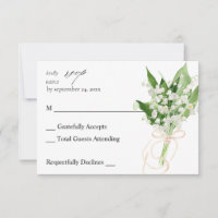 Lily of the Valley White Floral no Meal UAWG