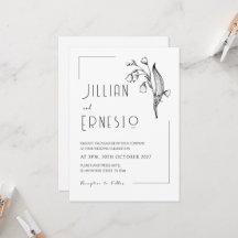 Lily of Valley | Keine Farbe entfernbarer Rahmen