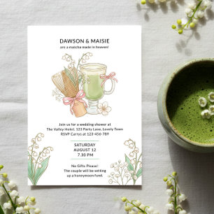 Lily of Valley Matcha Im Himmel Geschaffene Paarsc Einladung