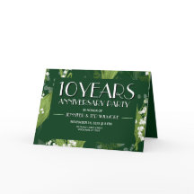 Lily of Valley mit Ferns | Grüne DDR-Jahrestag