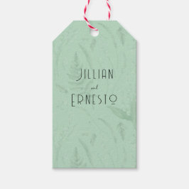 Lily of Valley | Weiche grüne Großmittelbezeichnun Geschenkanhänger