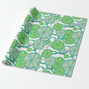 Lily Pad Japanese Garden Geschenkpapier