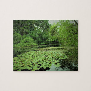 Lily Pads auf dem Teich Puzzle
