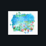 ** Lily Pads Pond Malerei AR23 Monet Art Leinwanddruck<br><div class="desc">STRETCHED LEINWAND ART PRINT - Klassische Monet- und Wasserlililienbemalung. Die Lily Monet Lilies / Lotus sind magenta , rosa Magenta. Energetisch Enhanced Elegant Feminine Romantic Ephemera Bloral Malerei Künstlerische Einzigartige Kreative Moderne und Romantische Vintage Design. (SEARCH AR23 für ähnliche Designs) Das ist ein Shabby Chic , Feminine Girly Design. Dieses...</div>