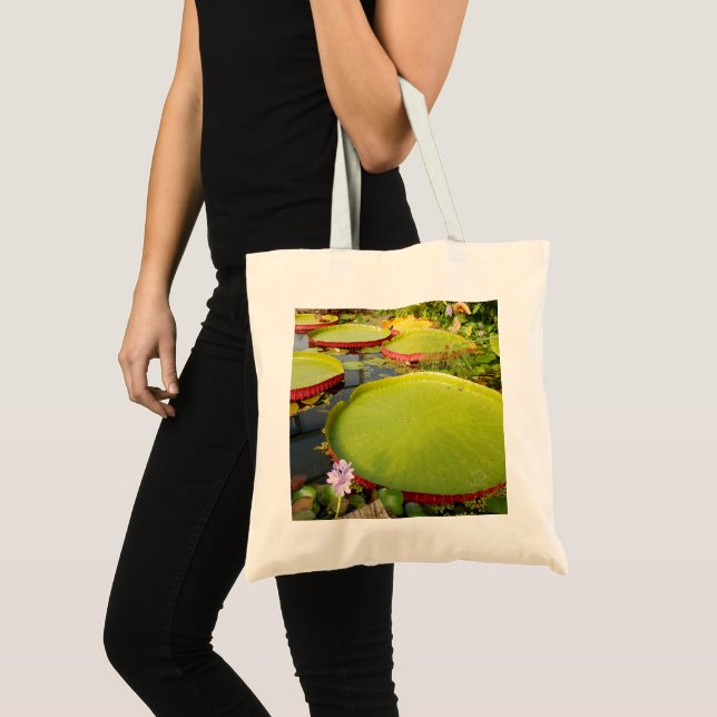 Lily Pads Tote Bag Tragetasche (Vorderseite (Produkt))