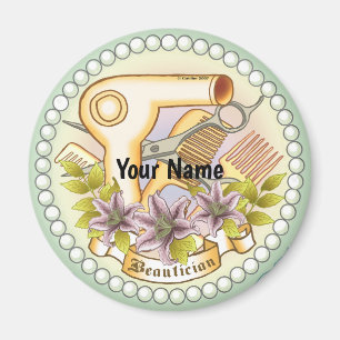 Lily Pearl Friseurin Magnet