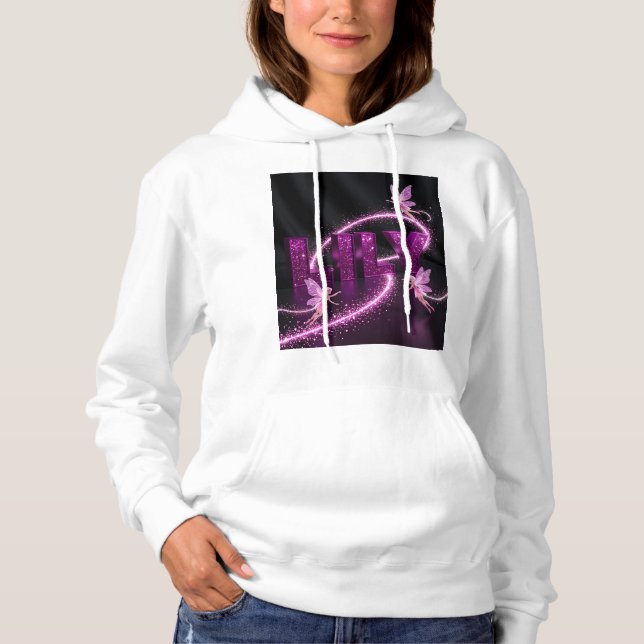 Lily - Personalized Hoodie – Gift for Her (Vorderseite)