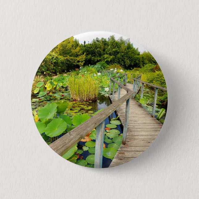 Lily Pond Abzeichen Button (Vorderseite)