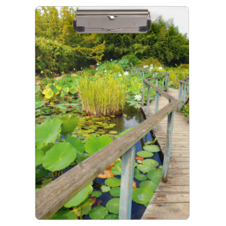 Lily Pond Clipboard Klemmbrett