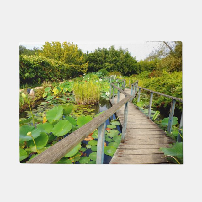Lily Pond Door Mat Fußmatte (Vorderseite)
