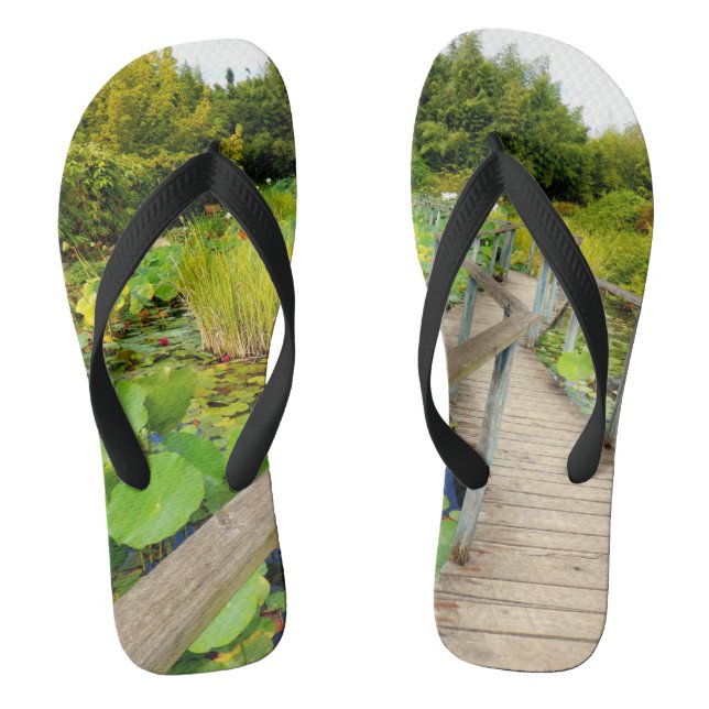 Lily Pond Flip Flops (Fußbett)