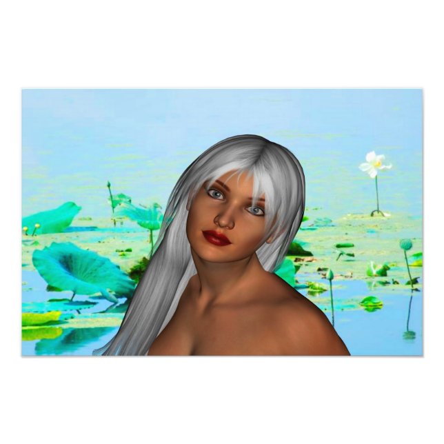 Lily Pond Fotodruck (Vorne)