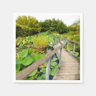 Lily Pond Paper Napkins Serviette