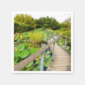 Lily Pond Paper Napkins Serviette