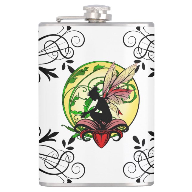 Lily Shadow Fairy Flachmann (Vorderseite)