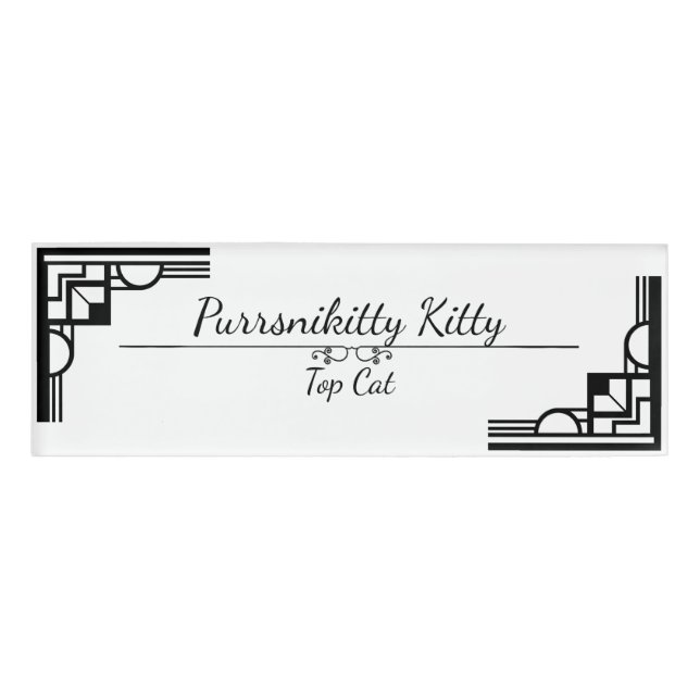 Lily Shadow Fairy Namenschild (Vorderseite)