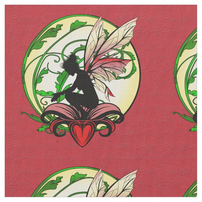 Lily Shadow Fairy Stoff (Nahaufnahme)
