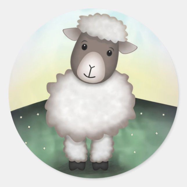 Lily the Lamb - Stickers (Vorderseite)