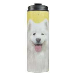 Lily the Samoyed Thermosbecher