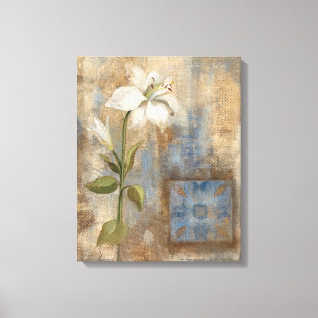 Lily und Tile Leinwanddruck (Vorderseite)