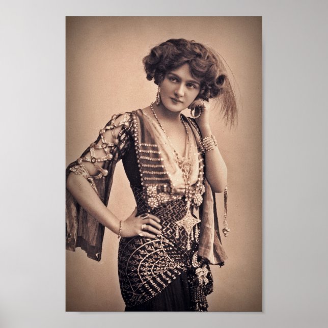 Lily Vintag Movie Star Poster (Vorne)