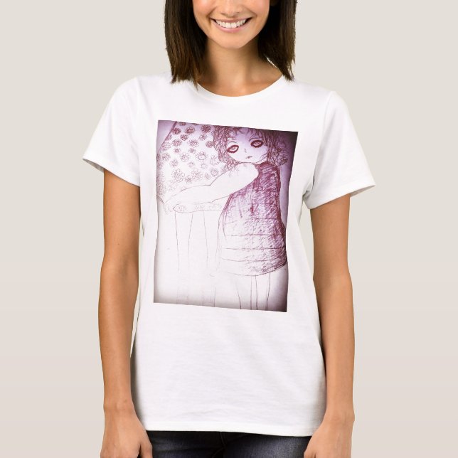 Lily war ein kleines Mädchen T-Shirt (Vorderseite)
