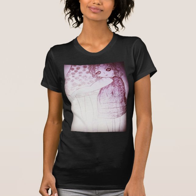 Lily war ein kleines Mädchen T-Shirt (Vorderseite)