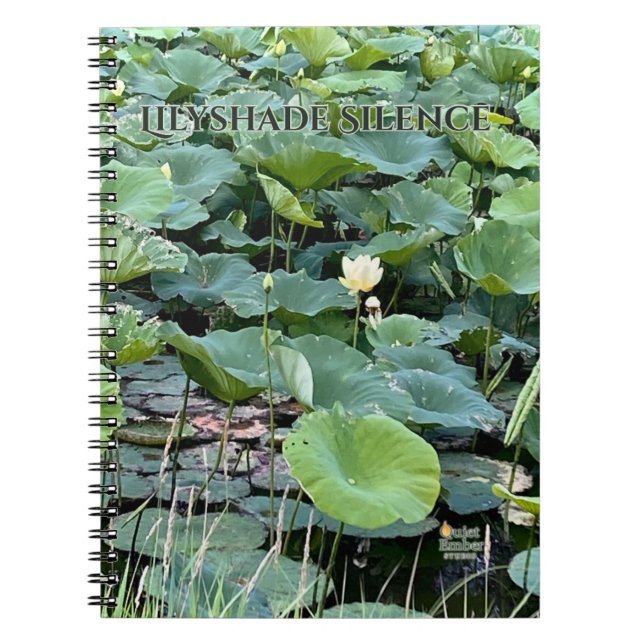 Lilyshade Silence  Notizblock (Vorderseite)