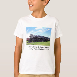 Lima-Baldwin-Lokomotive Nickel Plate Railroad #757 T-Shirt