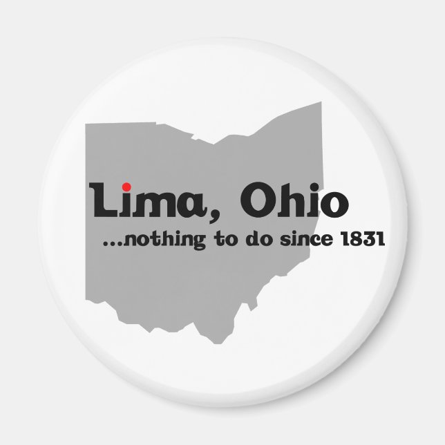 Lima, Ohio Magnet (Vorne)